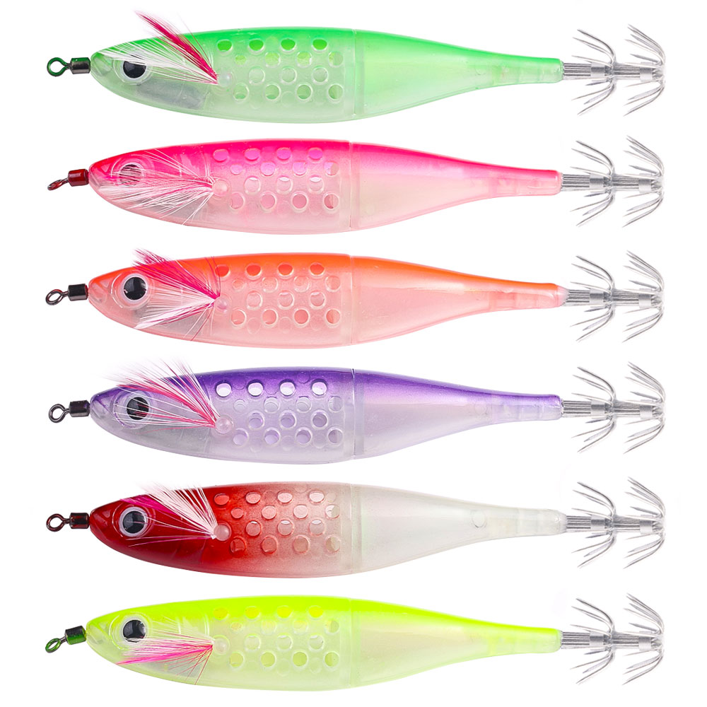 Jigger Double Sided - Glow In The Dark Squid Bait
