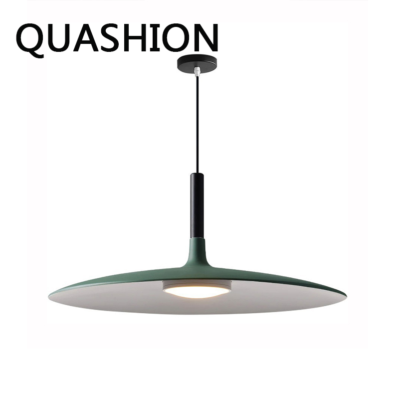 Home Bar Setup - LED Pendant Lamps Nordic Colorful Bedroom