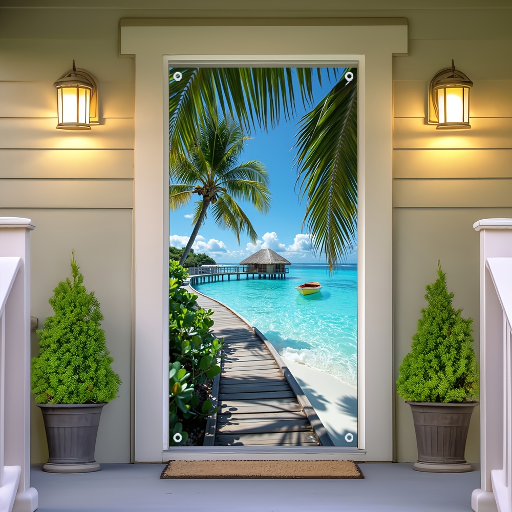 2D door curtain, 1 piece. Cari - Home Bargains review and price