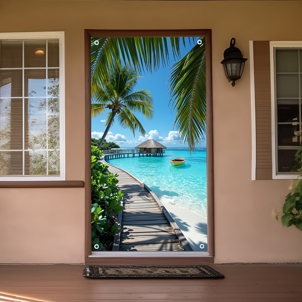 2D door curtain, 1 piece. Cari - Home Bargains review and price