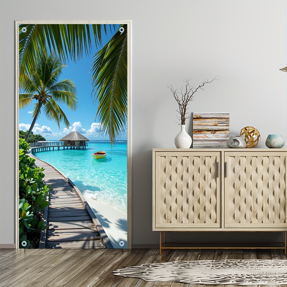 2D door curtain, 1 piece. Cari - Home Bargains review and price