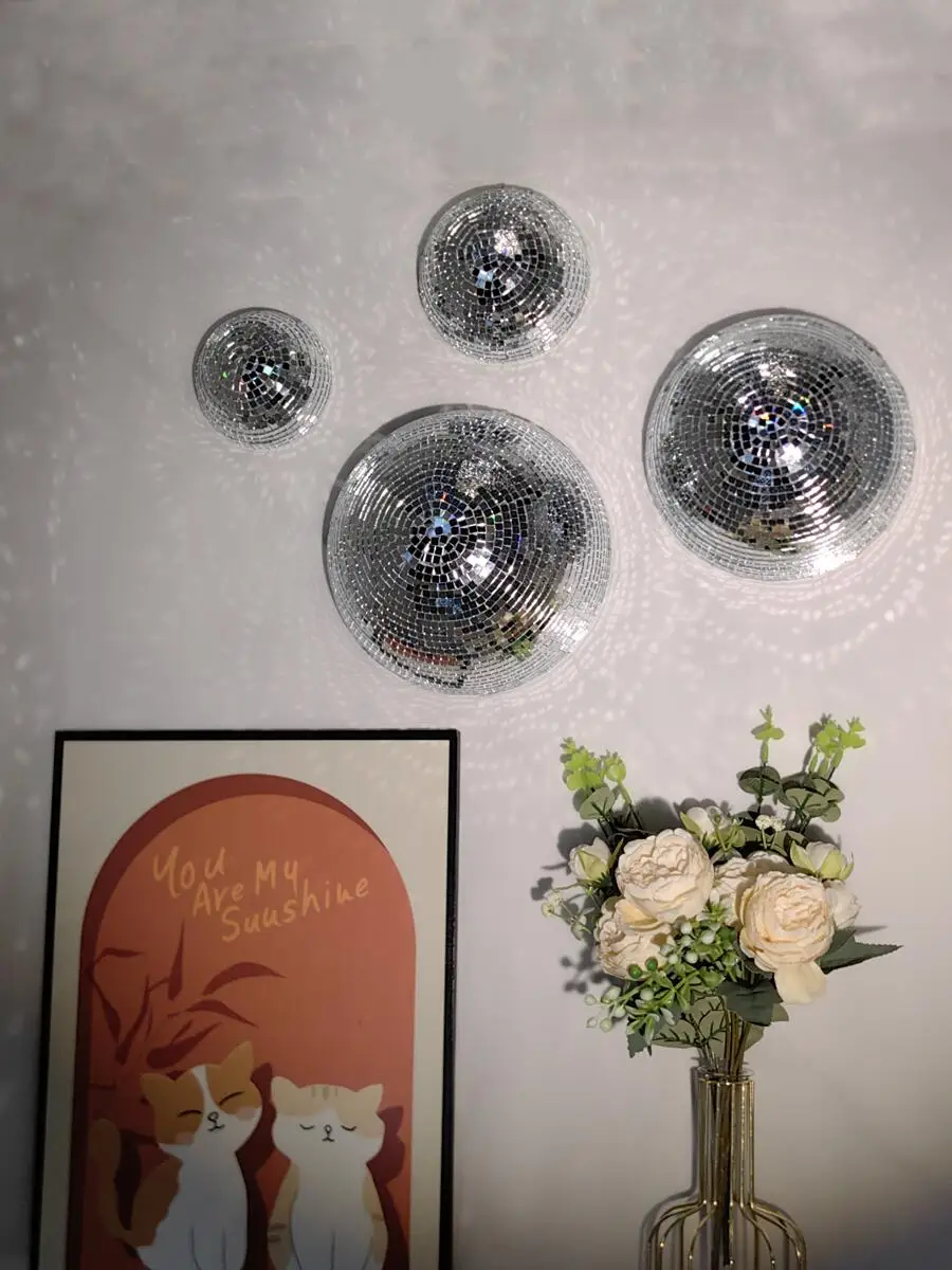 New Wall Disco Ball Mirrored D - Old Fashioned Glass review and price
