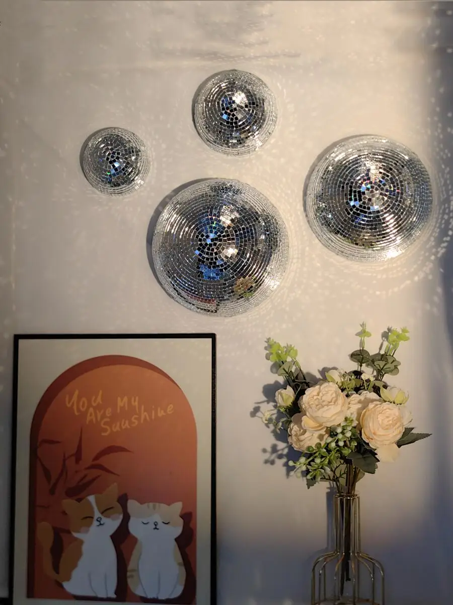 New Wall Disco Ball Mirrored D - Old Fashioned Glass review and price