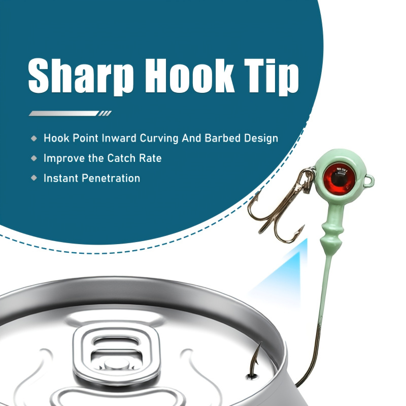 5pcs   Double-Hook Jig Heads,  - Jigger Double Sided review and price