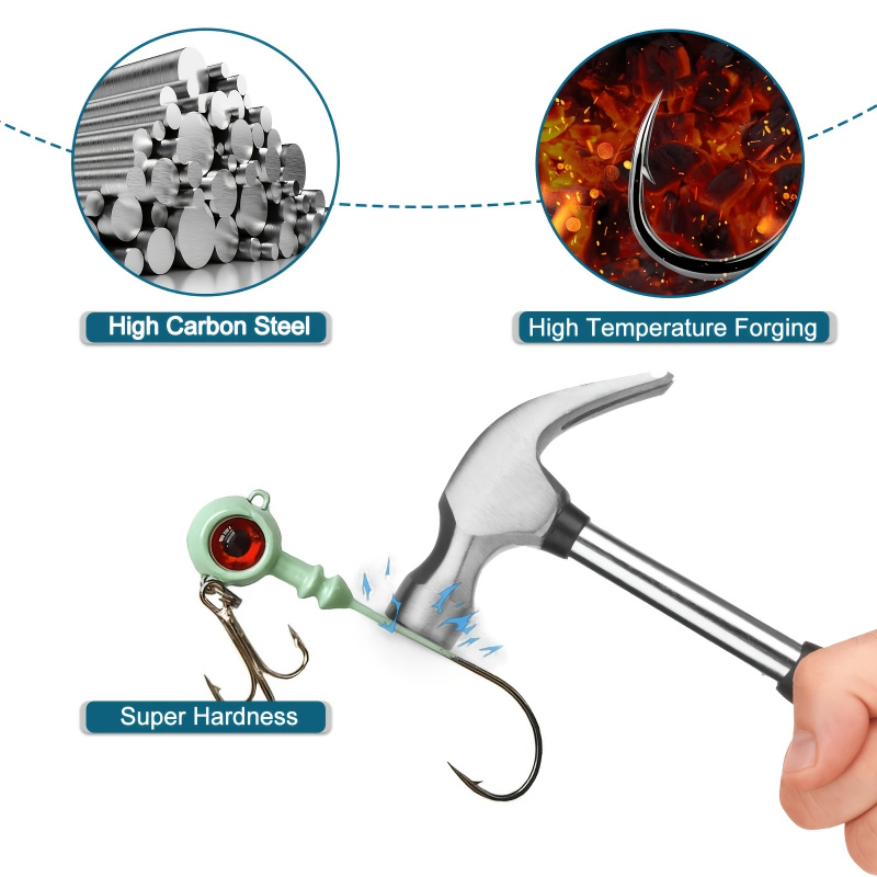 5pcs   Double-Hook Jig Heads,  - Jigger Double Sided review and price