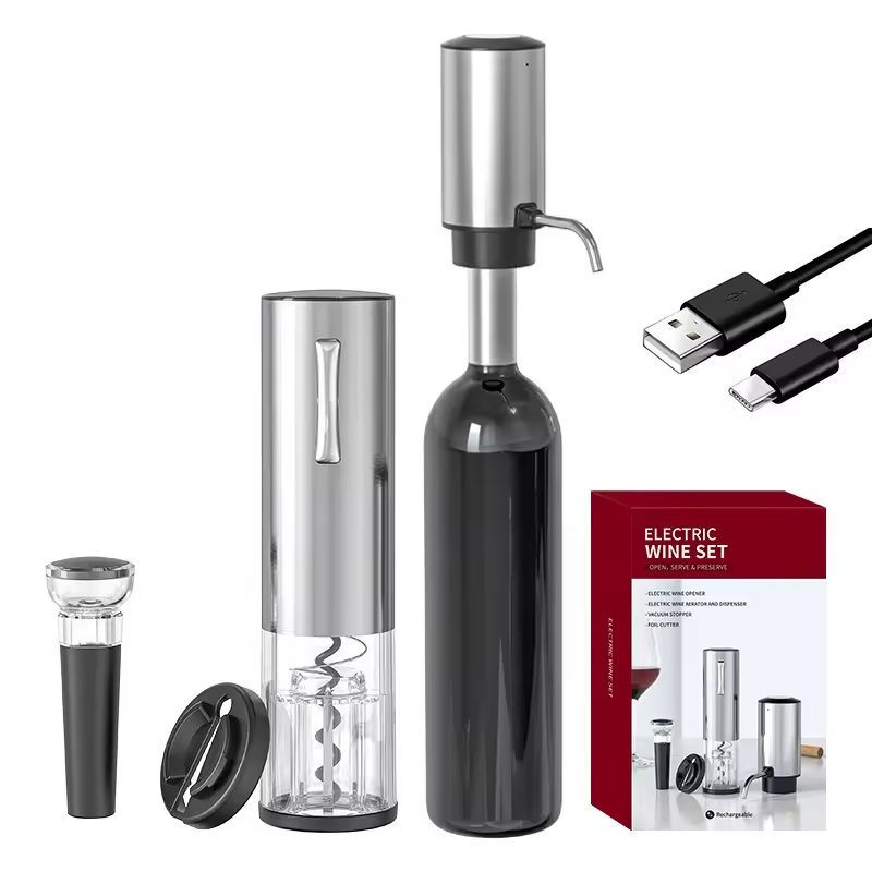 4-in-1 Rechargeable Electric W - Home Bar Set review and price