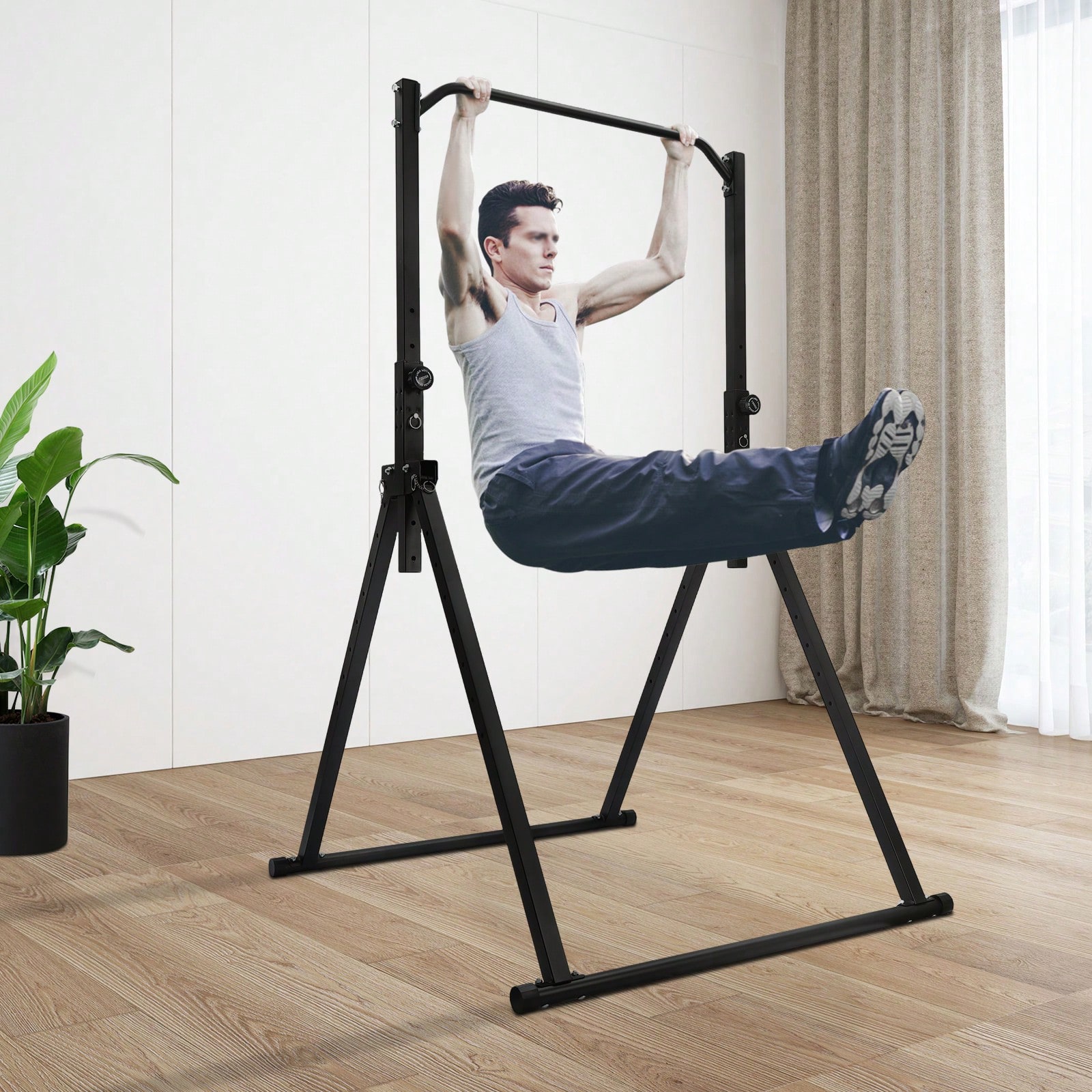 Triangular Pull Up Station Pul - Home Bar And Gym review and price