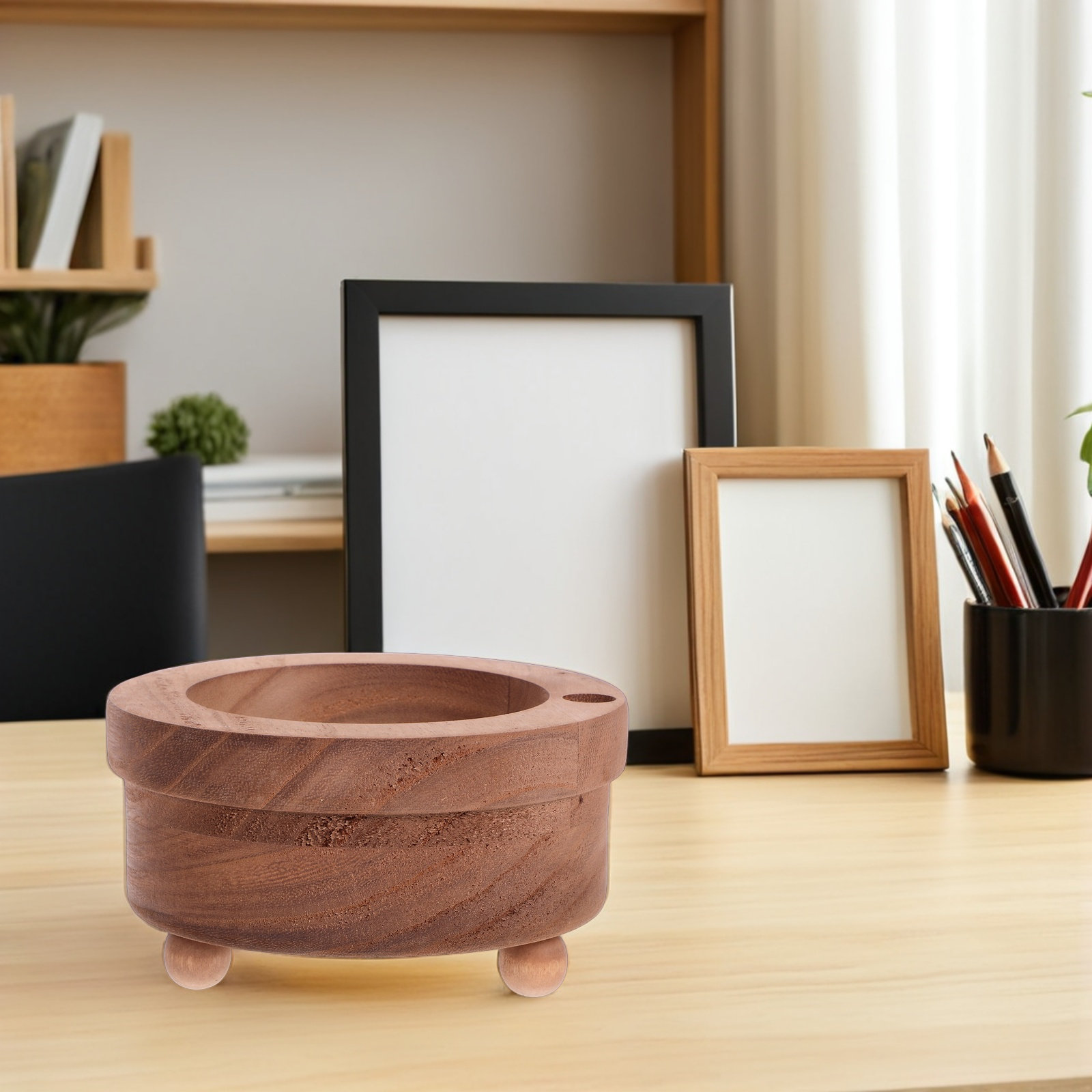 Wooden Cup Holder for Countert - Home Bar Stand review and price