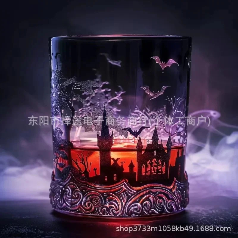 Batwing Castle Decanter Gothic - Home Bar Setup review and price