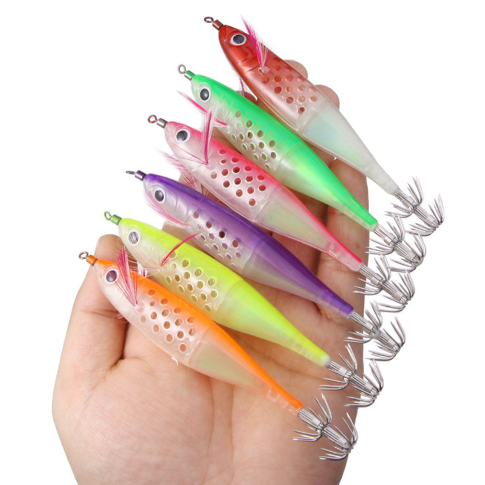 Glow In The Dark Squid Bait Eg - Jigger Double Sided review and price