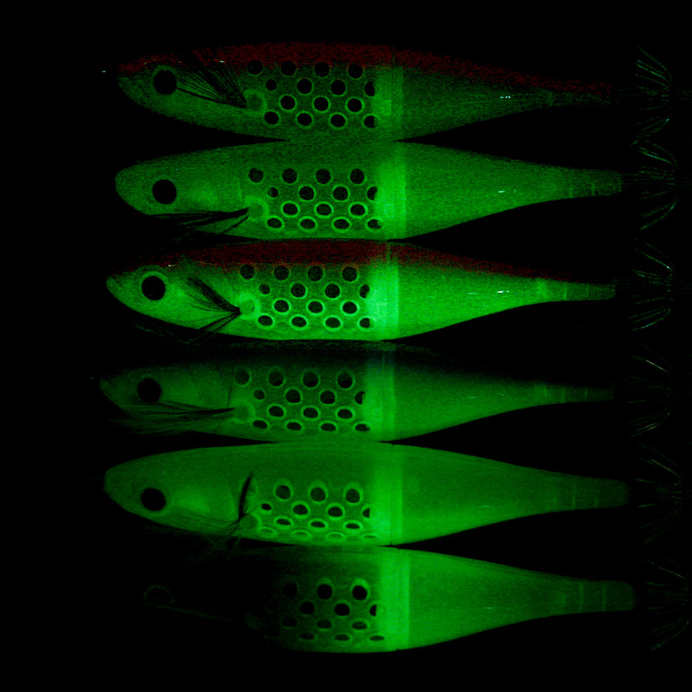 Glow In The Dark Squid Bait Eg - Jigger Double Sided review and price