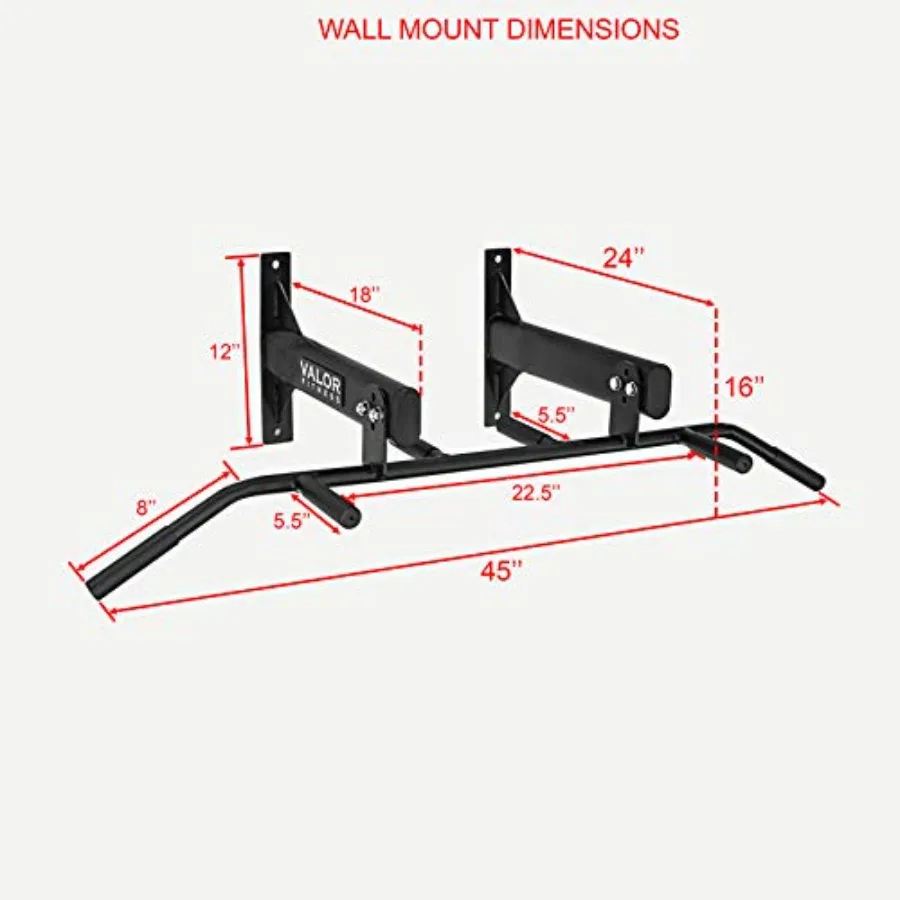Six-Grip Pull Up Bar Wall or C - Home Bar And Gym review and price