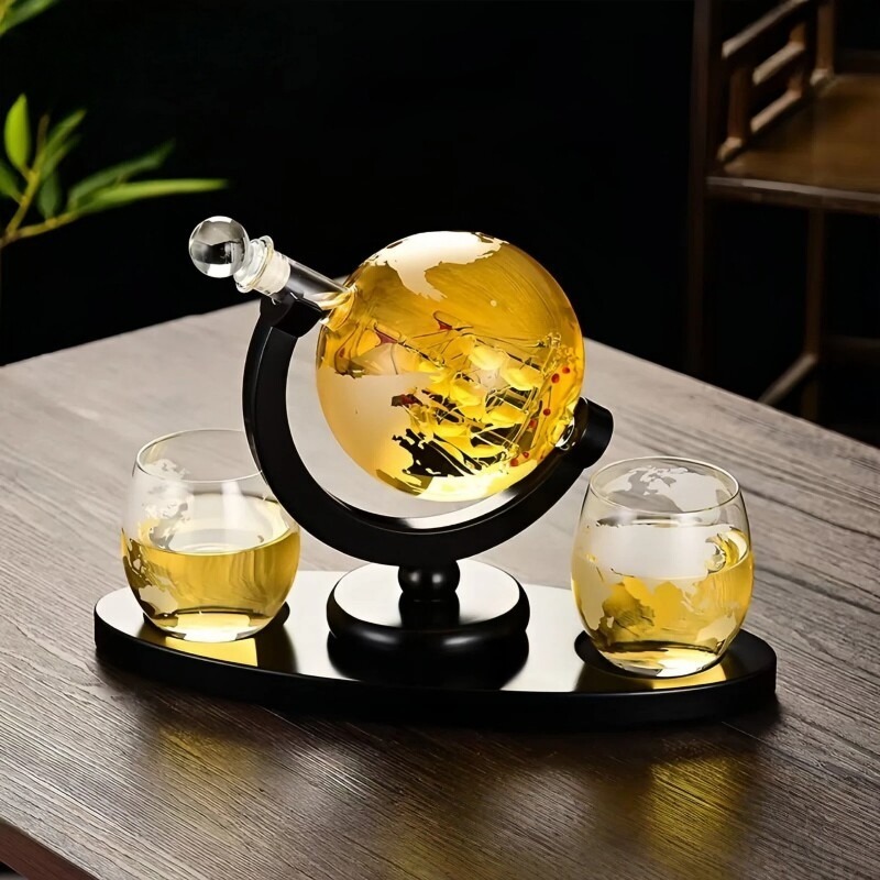 Decorative Globe Wine Decanter - Home Bar Stand review and price