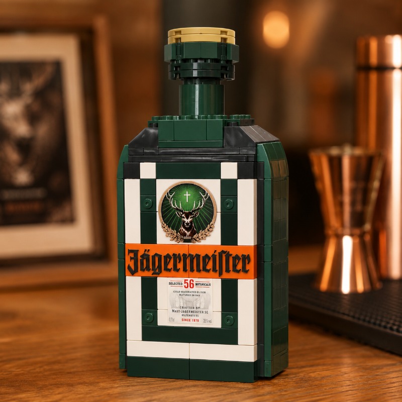 DIY Jagermeister Liqueur Bottl - Home Bar Set review and price