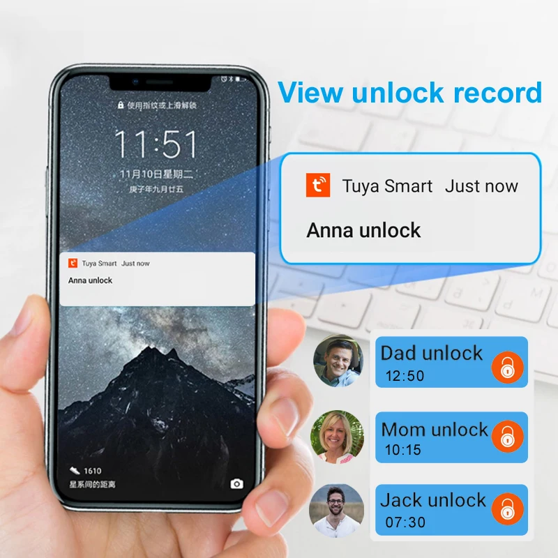 Fingerprint Padlock Bluetooth  - Home Bargains review and price