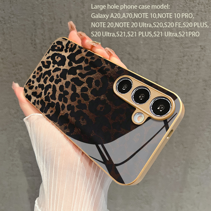Retro Leopard Print 2D Phone C - Old Fashioned Glass review and price